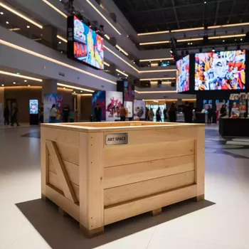 Аренда Ящик Light Wood 46 см в Cosmos Sochi Hotel — ART SPACE