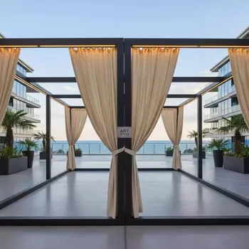 Аренда Шатер металлический Charme со шторами в Radisson Blu Resort & Congress Centre — ART SPACE