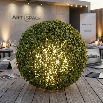 Аренда искусственного самшита 38 см в Сочи — ART SPACE