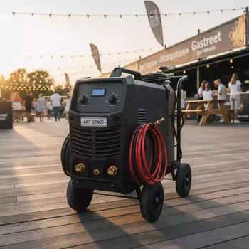 Аренда Сварочный аппарат инверторный полуавтомат Сварог REAL SMART MIG 200 N 2A 5 BLACK 200 А в ресторане «Магеллан» — ART SPACE