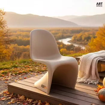 Аренда Кресло пластиковое бежевое Remind в ресторане «D.O.M» — ART SPACE