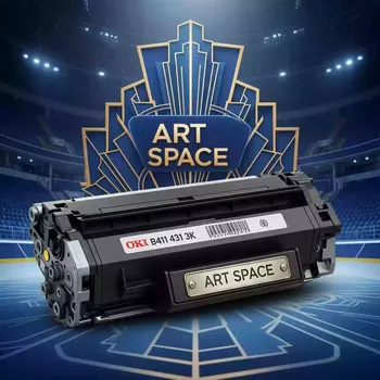 Аренда Тонер картридж OKI B411 431 3K в ледовой арене «Шайба» — ART SPACE