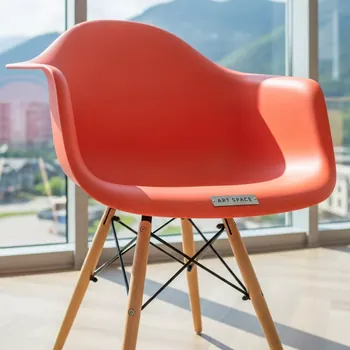 Аренда Стул пластиковый Eames бук коралл в Rixos Krasnaya Polyana — ART SPACE