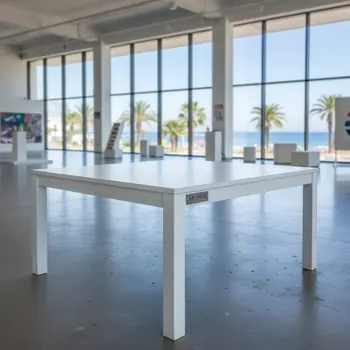 Аренда Стол деревянный Адель 145 190х80 белый матовый в Mercure Сочи Центр — ART SPACE