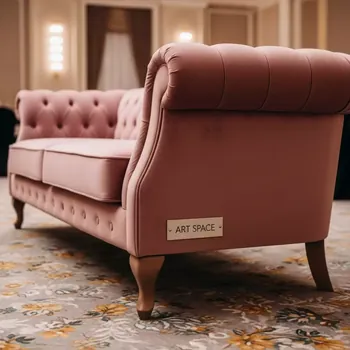Аренда Диван Лаперла пыльно розовый в Rodina Grand Hotel & SPA — ART SPACE