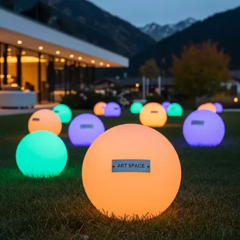 Аренда Шар декоративный светящийся в Гранд Отель Поляна — ART SPACE