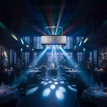 Аренда Стробоскоп LED строб RGBW в ресторане «Brunello» — ART SPACE