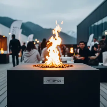 Аренда Чаша костровая Hugett Fire Pit в ледовом дворце «Роза Хутор» — ART SPACE