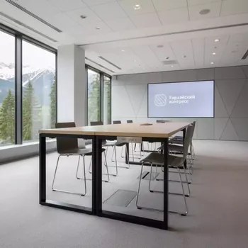 Аренда Стол Лидер 1 1500х800 бук черный в Radisson Hotel Rosa Khutor — ART SPACE