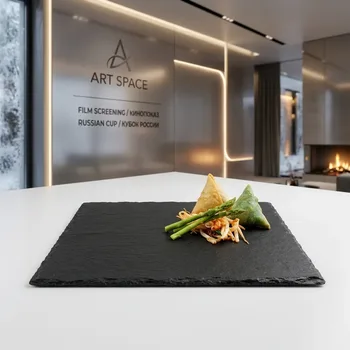 Аренда квадратного сланца из базальта в Сочи | ART SPACE