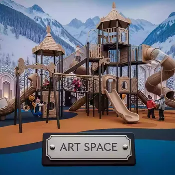 Аренда Детская площадка Выше Всех Крепость Спорт в Rixos Krasnaya Polyana — ART SPACE