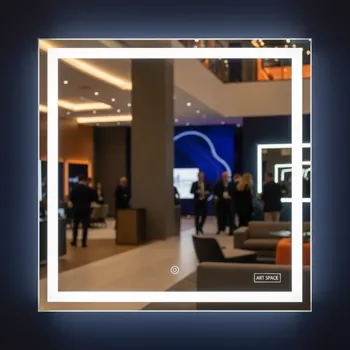 Аренда Зеркала с подсветкой Cersanit LED 020 Base 80х60 см в Golden Tulip Rosa Khutor — ART SPACE