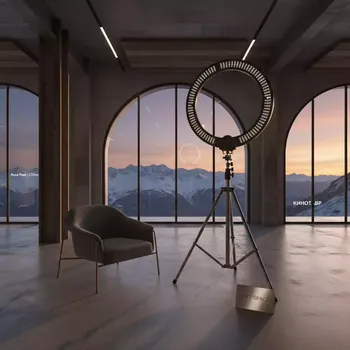 Аренда Лампа кольцевая селфи Ring Light на площадке Rosa Peak (2320м) — ART SPACE