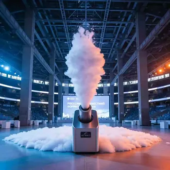 Аренда Генератор пены Universal Effects Foam 500 Jet в ледовом дворце «Большой» — ART SPACE