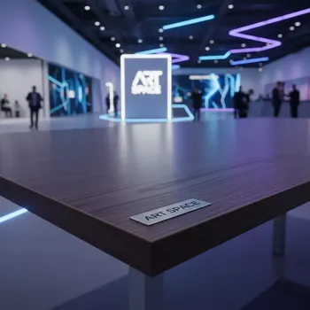 Аренда Столешница HPL 1400х800х32 мм дуб Давос трюфель в Alpha Sirius — ART SPACE