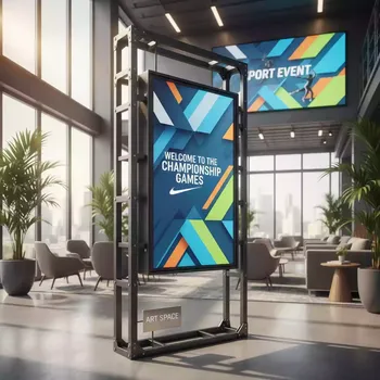 Аренда Стойка информационная с баннером в Sport Inn Hotel & Wellness — ART SPACE