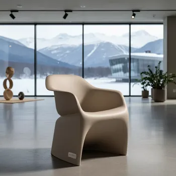 Аренда Кресло Sky бежевое пластиковое в Bridge Resort — ART SPACE
