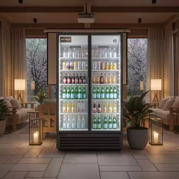 Аренда Холодильный шкаф Briskly 3 Bar RAL 7024 в Green Flow Hotel — ART SPACE