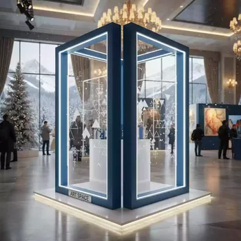 Аренда Стойка двусторонняя с двумя рамками в Гранд Отель Поляна — ART SPACE