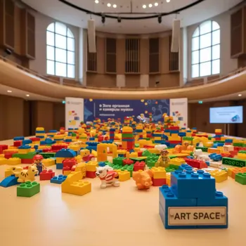 Аренда Комплекта Lego Duplo для группы из 20 детей в Зале органной и камерной музыки — ART SPACE