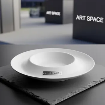 Аренда Тарелка Corone 25 см на Медальной площади — ART SPACE