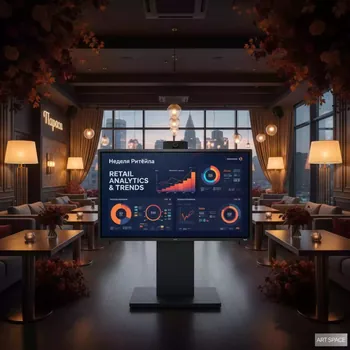 Аренда Доска интерактивная QOMO QWB382KZ IR в ресторане «Паруса» — ART SPACE