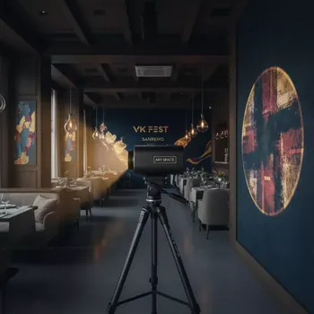 Аренда Прожектор линзовый Art Lighting FHR в ресторане «Sanremo» — ART SPACE