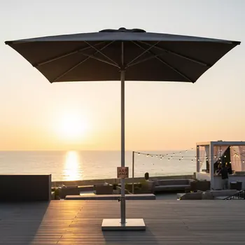 Аренда Зонт профессиональный Lido Dark 2,1x2,1 м на Имеретинской набережной — ART SPACE