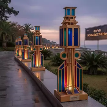 Аренда Комплект фонарей в санатории «Заполярье» — ART SPACE