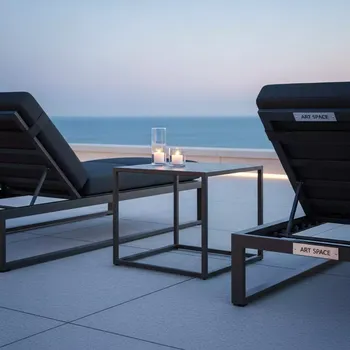 Аренда Комплект из 2 лежаков и столика Fiji в Swissôtel Resort Sochi Kamelia — ART SPACE