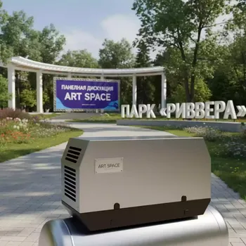 Аренда Дизельный компрессор Airman PDS 655S в парке «Ривьера» — ART SPACE