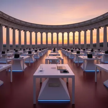 Аренда Стол пластиковый в Red Arena — ART SPACE