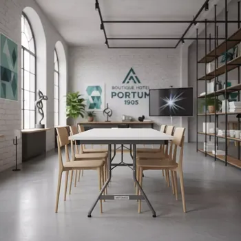 Аренда Стол пластиковый складной Tkitt BG 4IP в Boutique Hotel PORTUM 1905 — ART SPACE