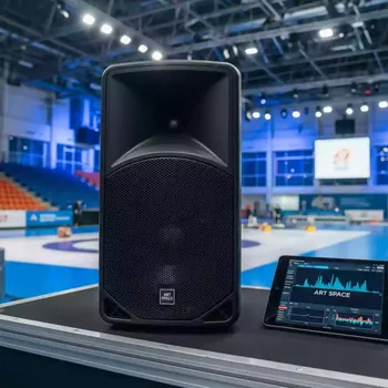 Аренда Акустическая система JBL VP 7315 64DPDA в Керлинговом центре «Ледяной куб» — ART SPACE