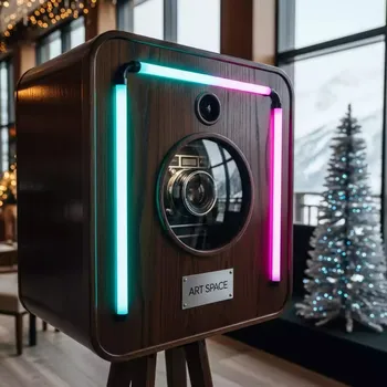 Аренда Фотобудка новогодняя ретро в Rixos Krasnaya Polyana — ART SPACE