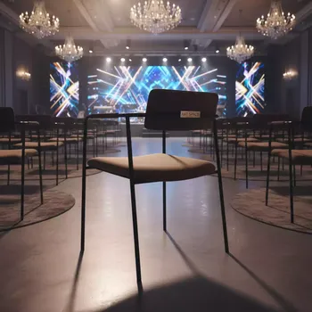 Аренда Стул Саф Ина каркас черный темно коричневый в отеле Radisson Lazurnaya — ART SPACE
