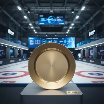 Аренда Тарелка Джорджия Gold 17 см в Керлинговом центре «Ледяной куб» — ART SPACE