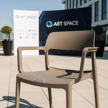 Аренда Стул пластиковый тортора Riva Bistrot в Gamma Sirius — ART SPACE