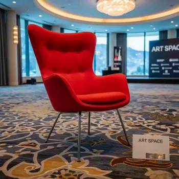 Аренда Чехол E07 для стула Eames красный в Swissôtel Resort Sochi Kamelia — ART SPACE