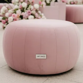 Аренда Пуф Shape круглый розовый в Karat Resort — ART SPACE