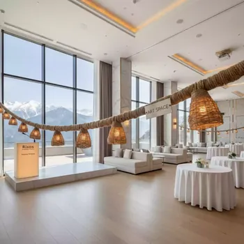 Аренда Гирлянда плетеная 6 в Rixos Krasnaya Polyana — ART SPACE