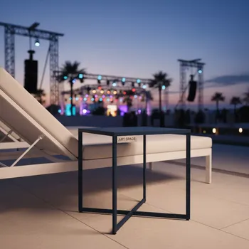 Аренда Столик металлический Maldives для лежака в Gamma Sirius — ART SPACE