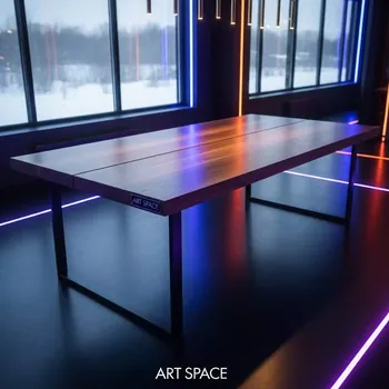 Аренда Стол Лидер 2 1800х800 орех черный в ресторане «Высота 5642» — ART SPACE