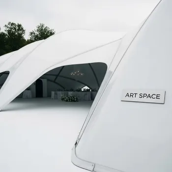 Аренда Тент Кайт 6х36 белый в усадьбе Голицына — ART SPACE