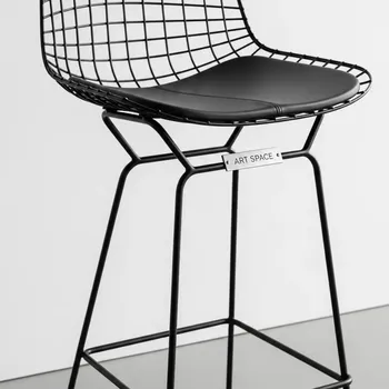 Аренда Стул Bertoia полубарный черный в Bridge Resort — ART SPACE