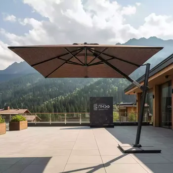 Аренда Зонт садовый Orion 3х3 м в Golden Tulip Rosa Khutor — ART SPACE