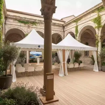 Аренда Шатер арочный 10х10 м и 5х5 м в Boutique Hotel PORTUM 1905 — ART SPACE