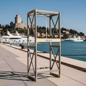 Аренда Стойка разборная Американка на территории Морпорта Сочи — ART SPACE