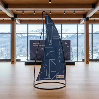 Аренда Стойка парус 1,9х0,9 м в этно-парке «Моя Россия» — ART SPACE