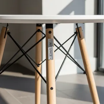 Аренда Стол Eames DSW круглый 100 см в Rodina Grand Hotel & SPA — ART SPACE